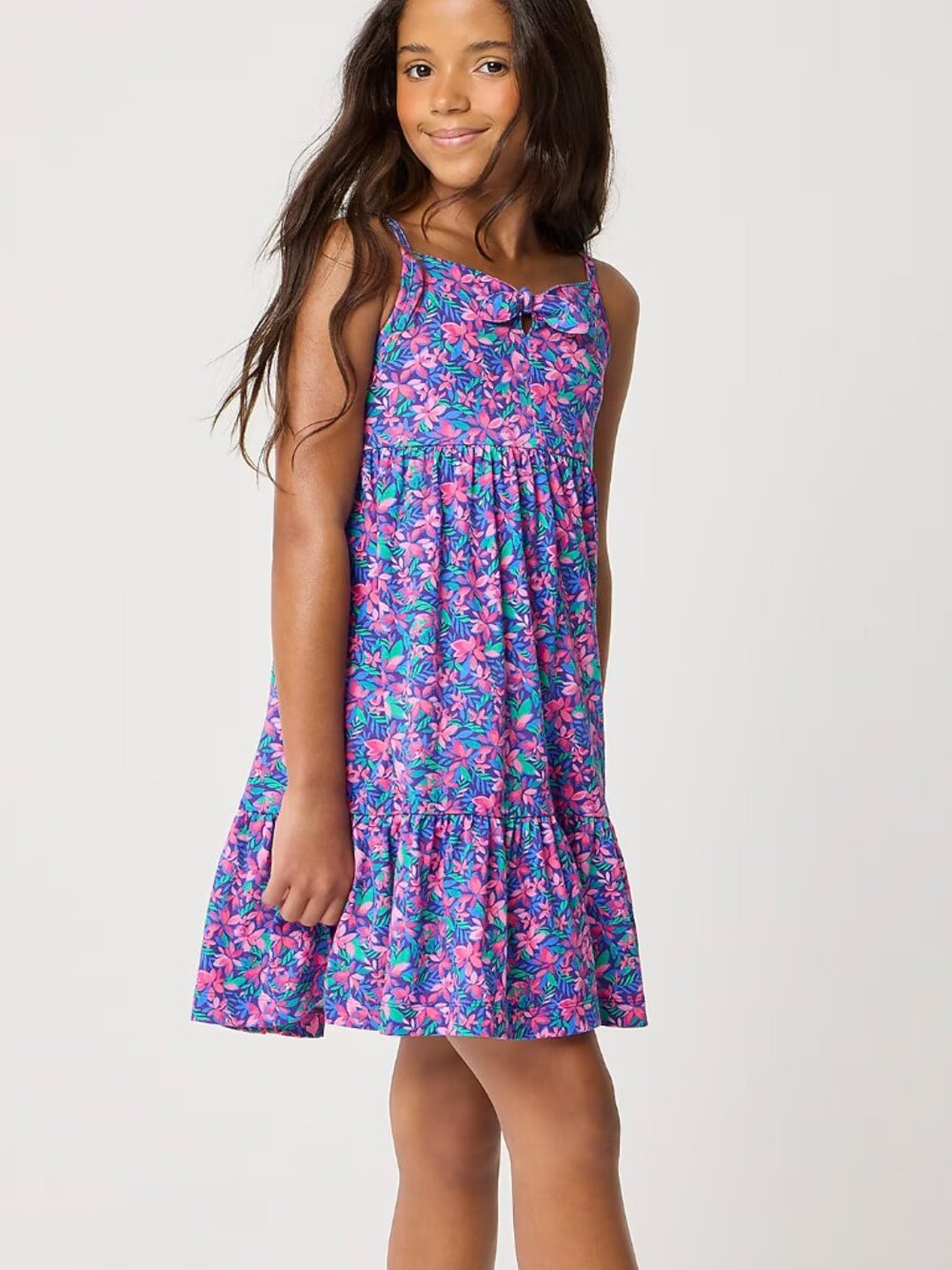 J. Crew Girls' Multi-colored Tropical Dress/NWT/3